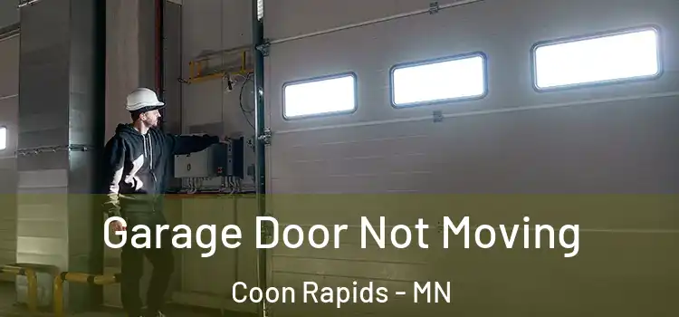  Garage Door Not Moving Coon Rapids - MN